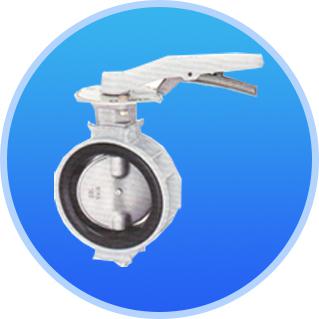 短阀径手动蝶阀